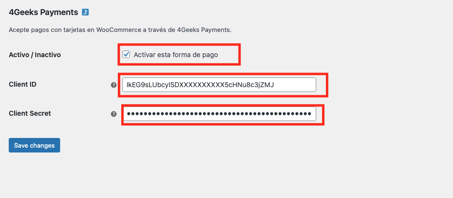 save api keys